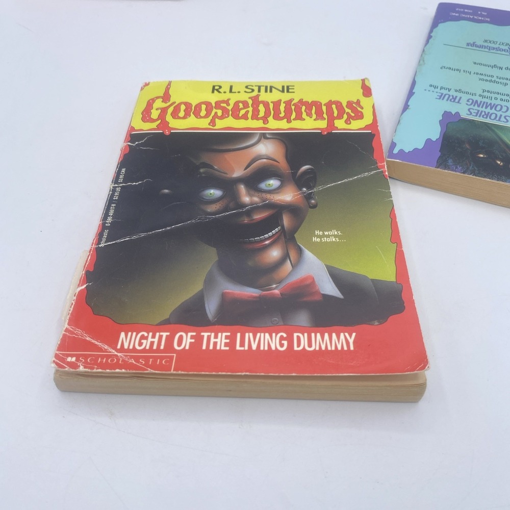 1992 First Printing Goosebumps R.L. Stine Lot Of 3 Dead House, Dummy,Nightmare - Picture 10 of 16